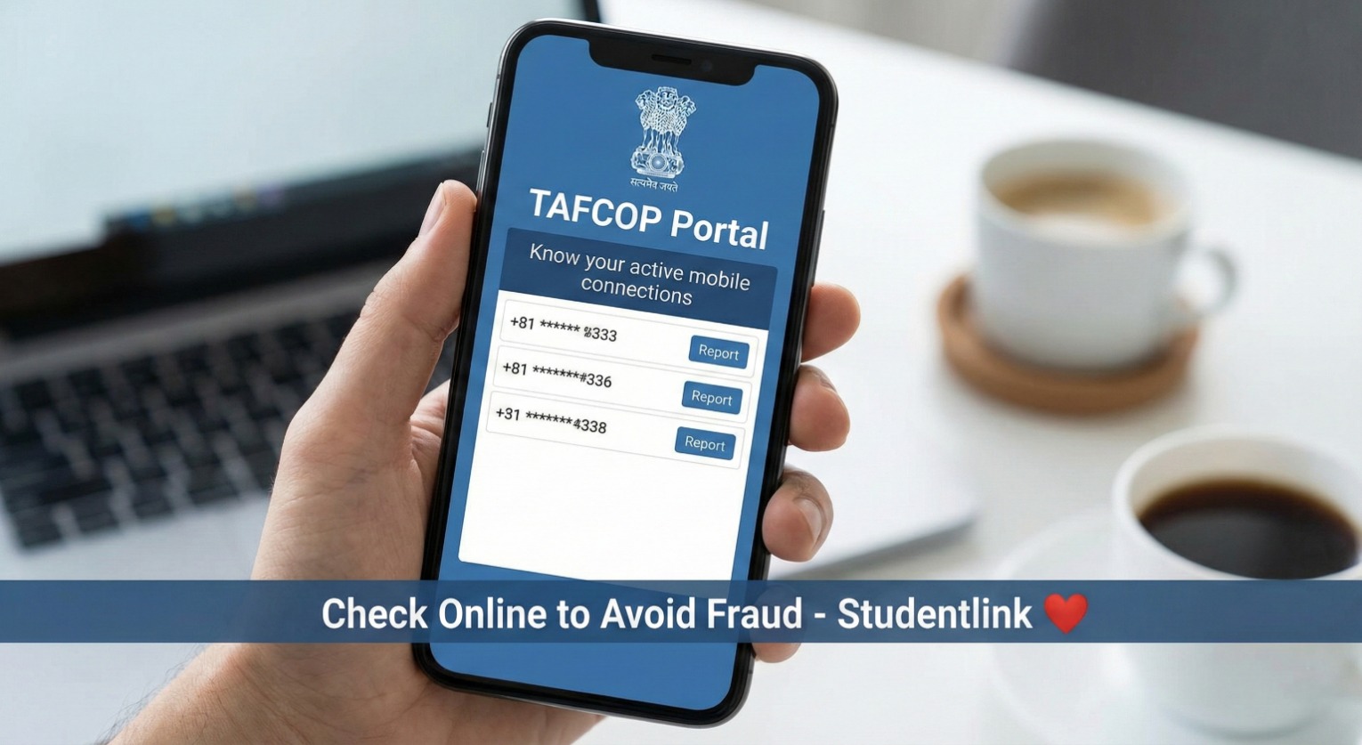 Check how many mobile numbers are active in your name online