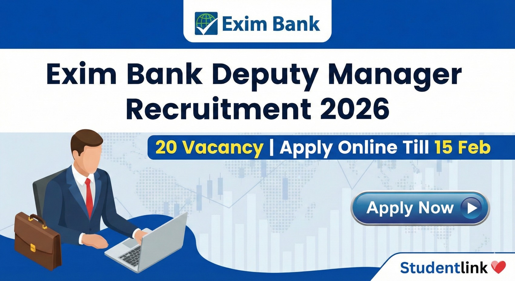 Exim Bank Deputy Manager Recruitment 2026 Apply Online