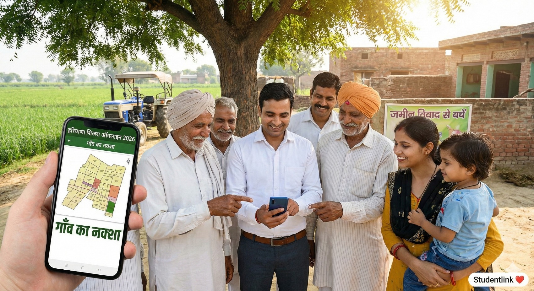 Haryana Shijra Online Check 2026 Village Map Khasra Naksha