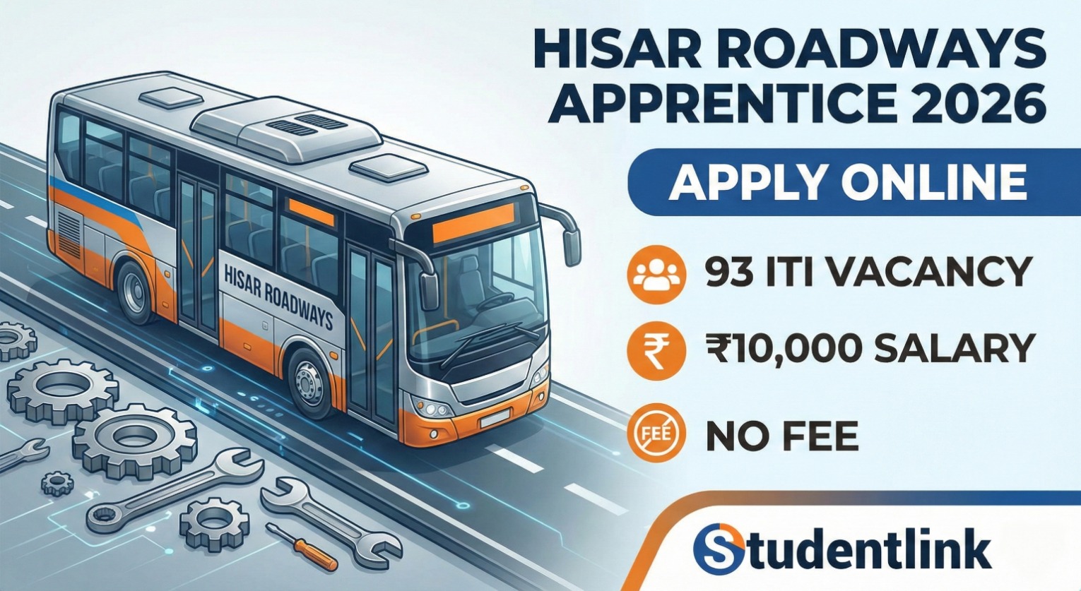Hisar Roadways Apprentice Recruitment 2026 Hisar Roadways Apprentice Recruitment 2026 Apply Online