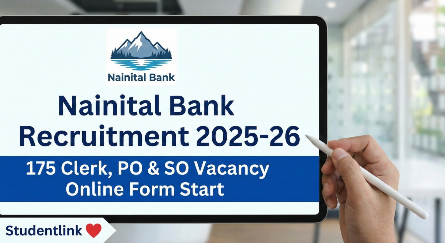 Nainital Bank Recruitment 2025-26 Apply Online for Clerk PO SO Posts