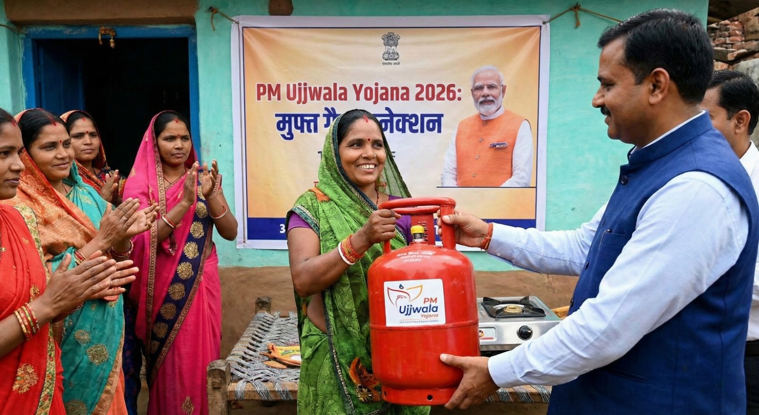 PM Ujjwala Yojana 2026 Free LPG Gas Connection for Women