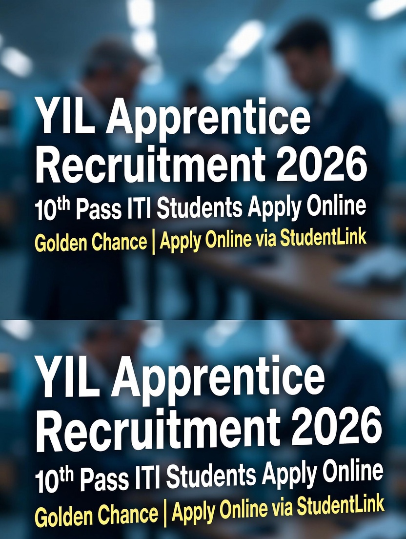 YIL Apprentice Recruitment 2026 Apply Online &ndash; StudentLink
